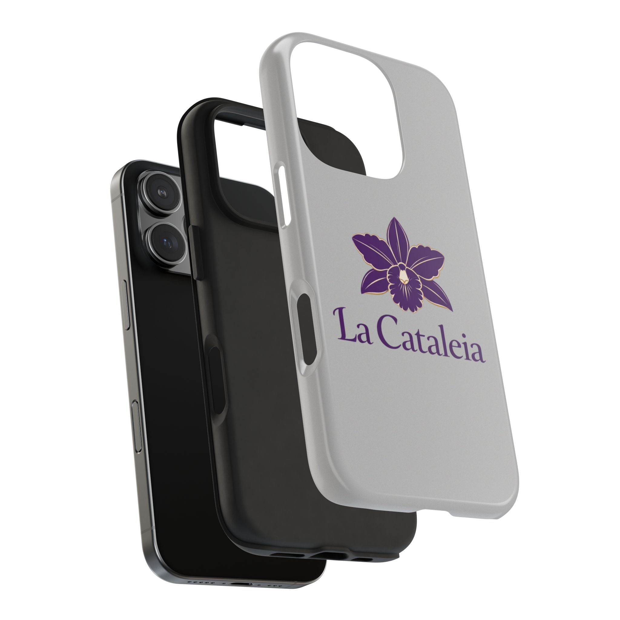 La Cataleia Orchid Tough Phone Case - Protective Floral Phone Cover