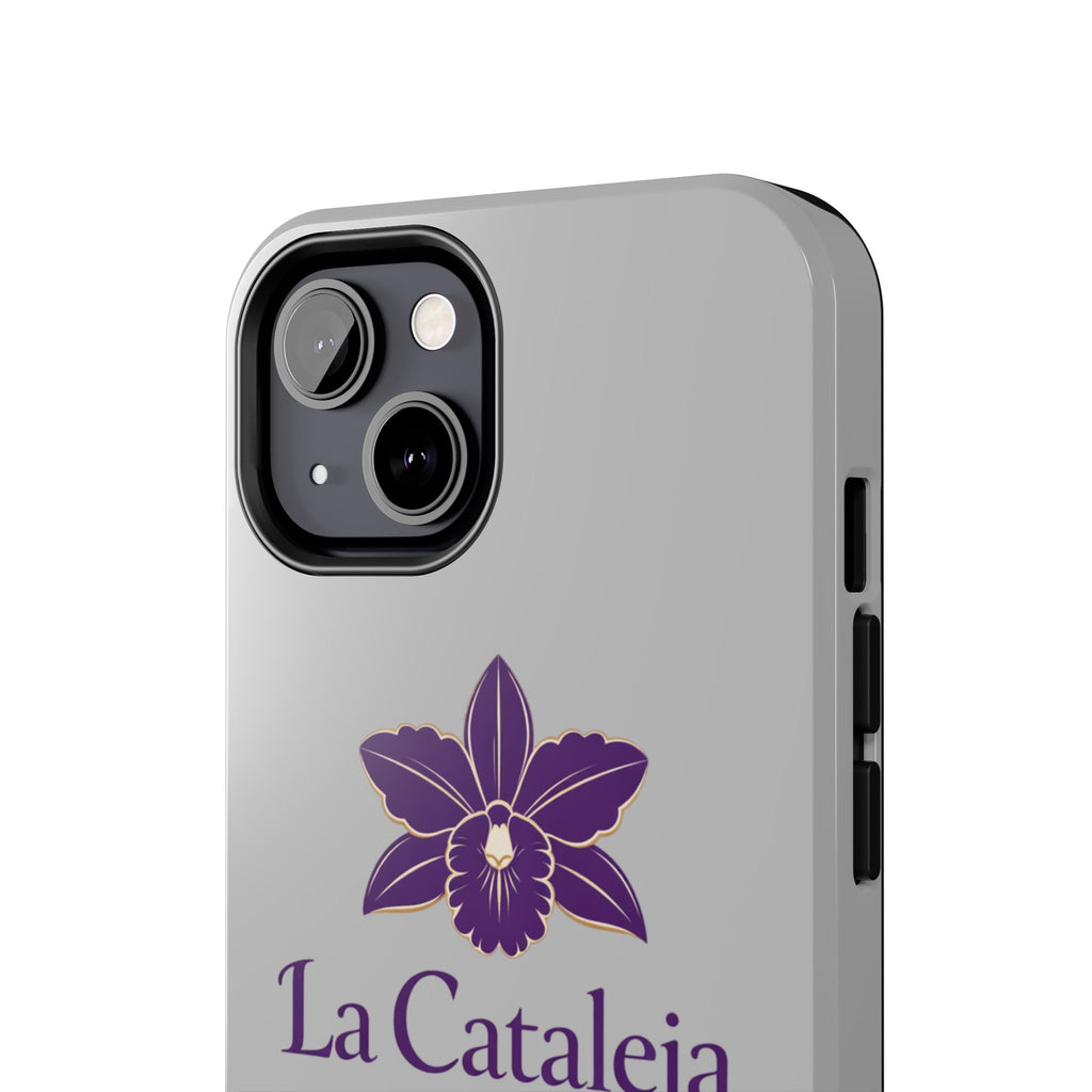 La Cataleia Orchid Tough Phone Case - Protective Floral Phone Cover
