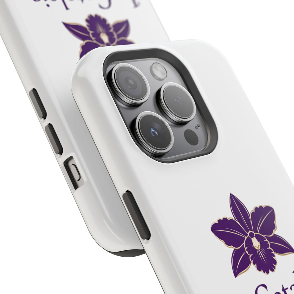 Phone Case — La Cataleia Purple Orchid Magnetic Impact-Resistant Case