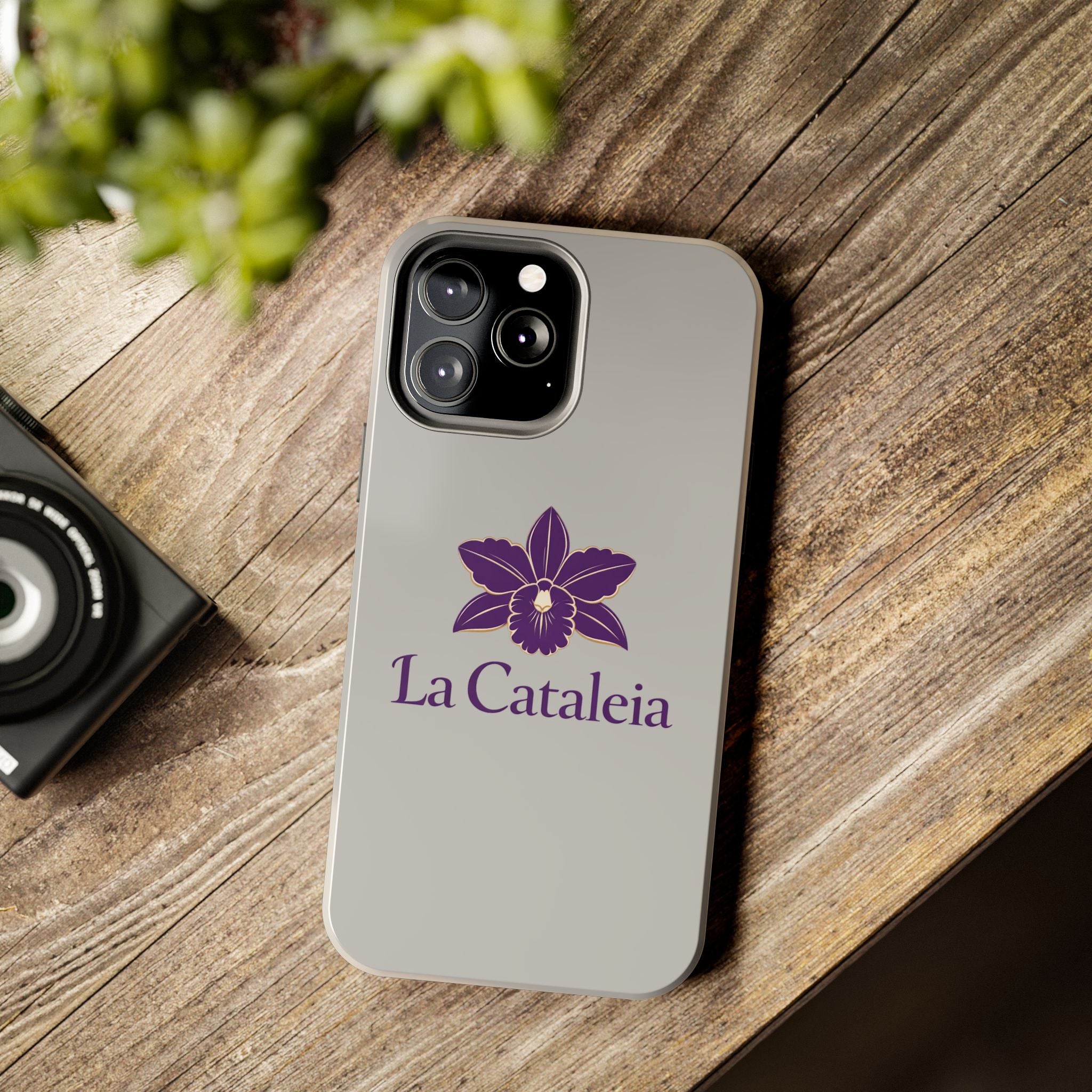 La Cataleia Orchid Tough Phone Case - Protective Floral Phone Cover