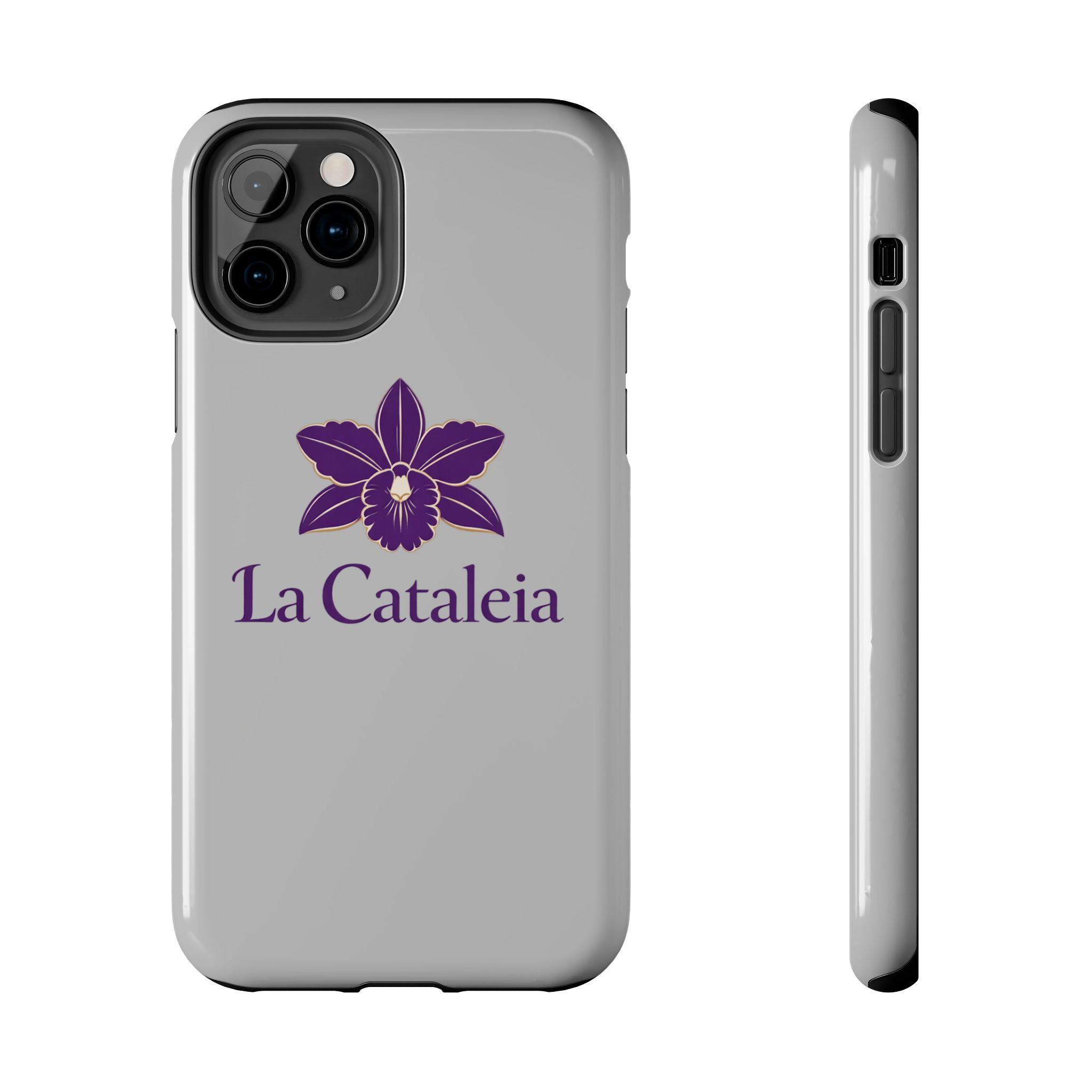 La Cataleia Orchid Tough Phone Case - Protective Floral Phone Cover