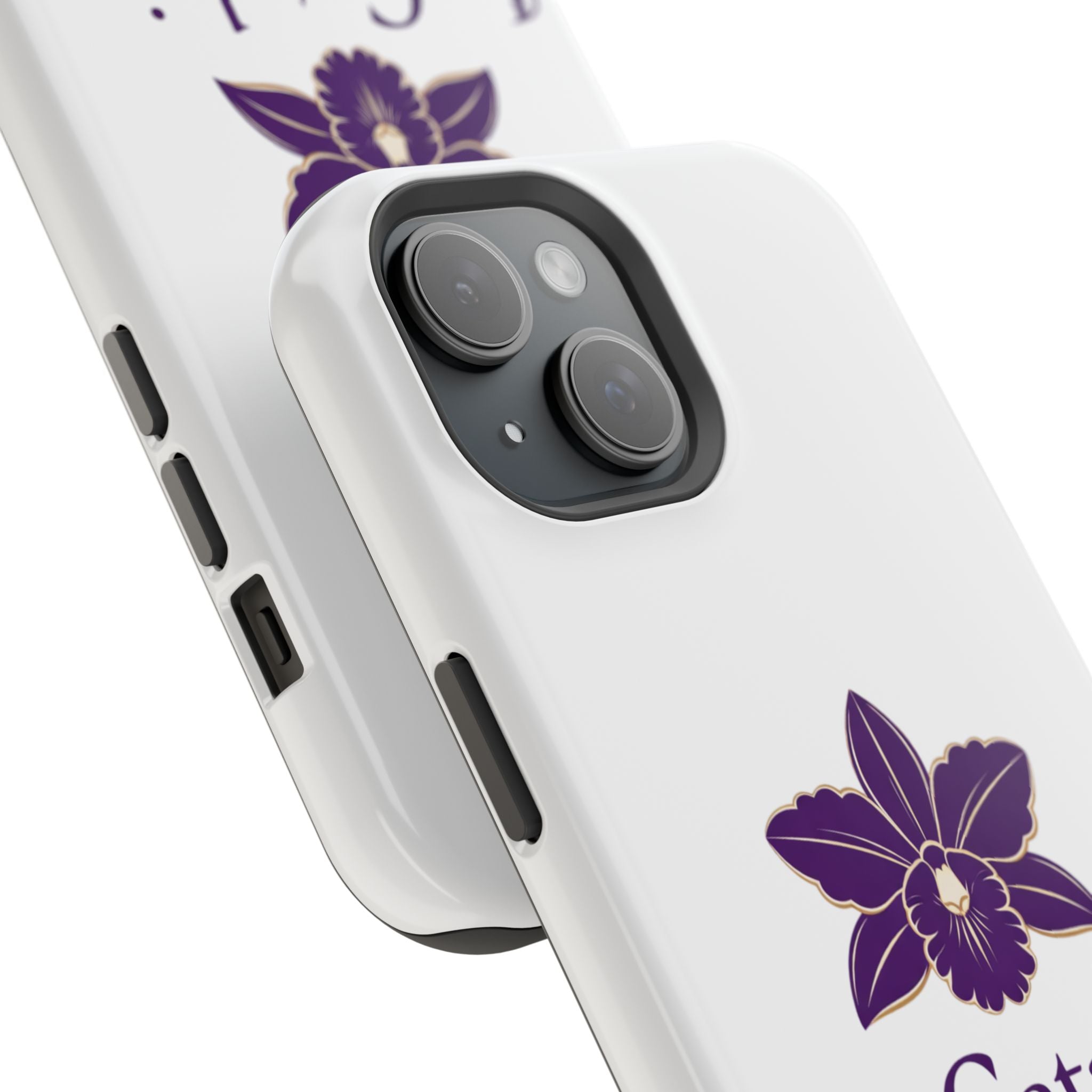 Phone Case — La Cataleia Purple Orchid Magnetic Impact-Resistant Case