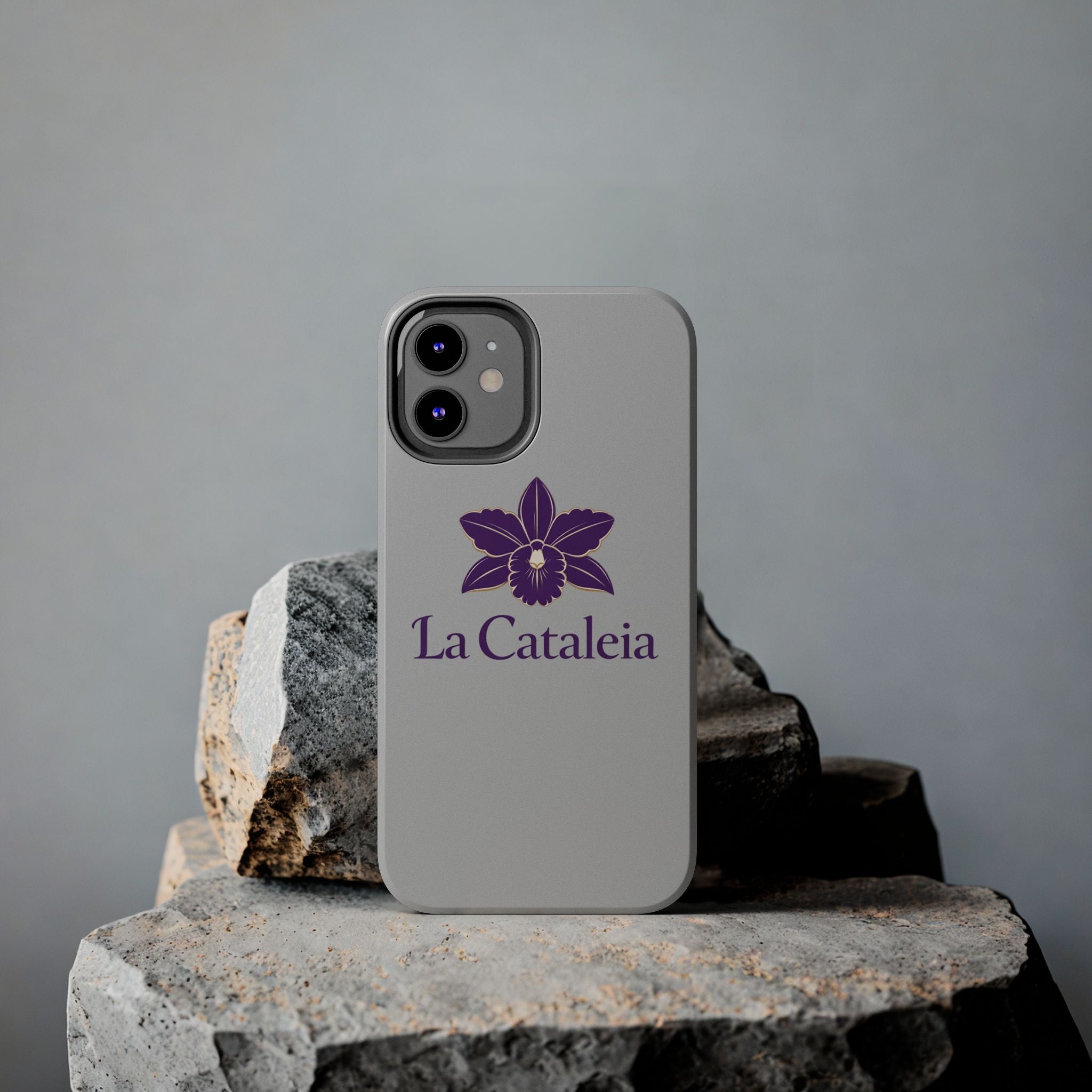 La Cataleia Orchid Tough Phone Case - Protective Floral Phone Cover