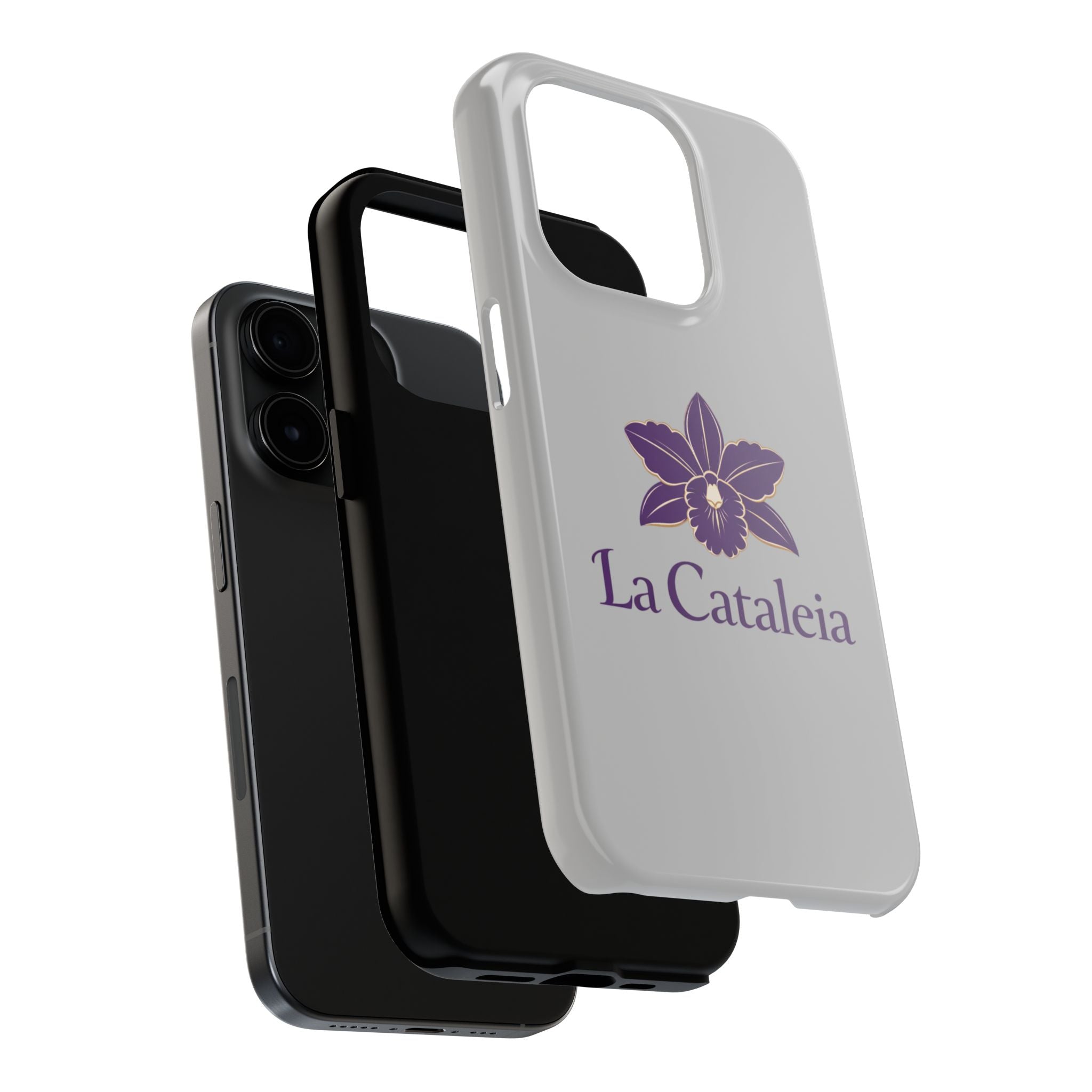 La Cataleia Orchid Tough Phone Case - Protective Floral Phone Cover