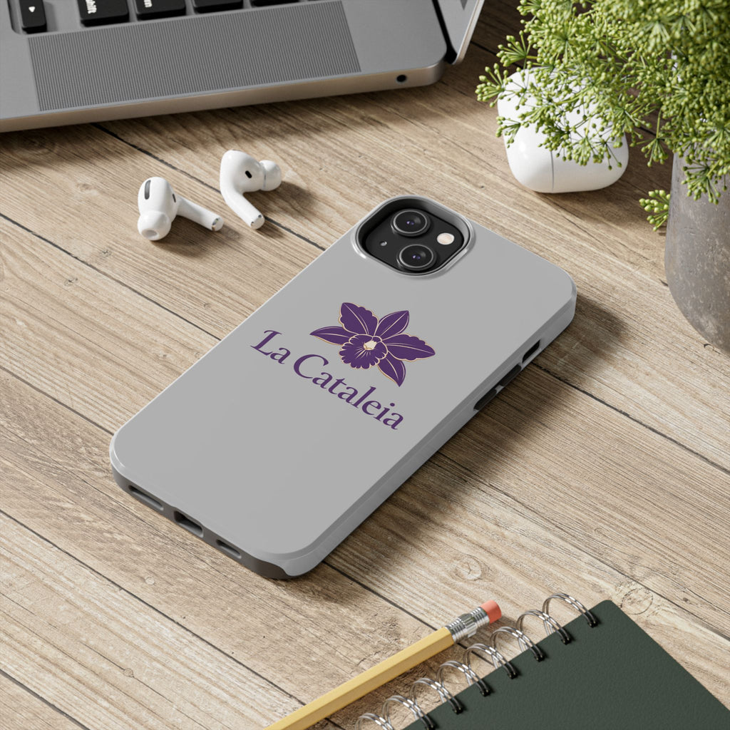 La Cataleia Orchid Tough Phone Case - Protective Floral Phone Cover