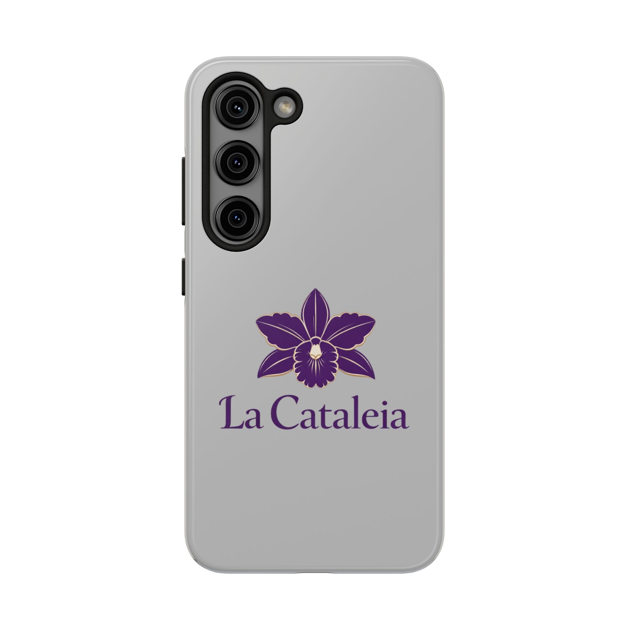 La Cataleia Orchid Tough Phone Case - Protective Floral Phone Cover