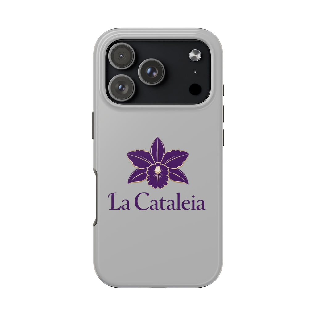La Cataleia Orchid Tough Phone Case - Protective Floral Phone Cover
