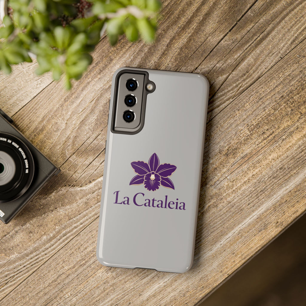 La Cataleia Orchid Tough Phone Case - Protective Floral Phone Cover
