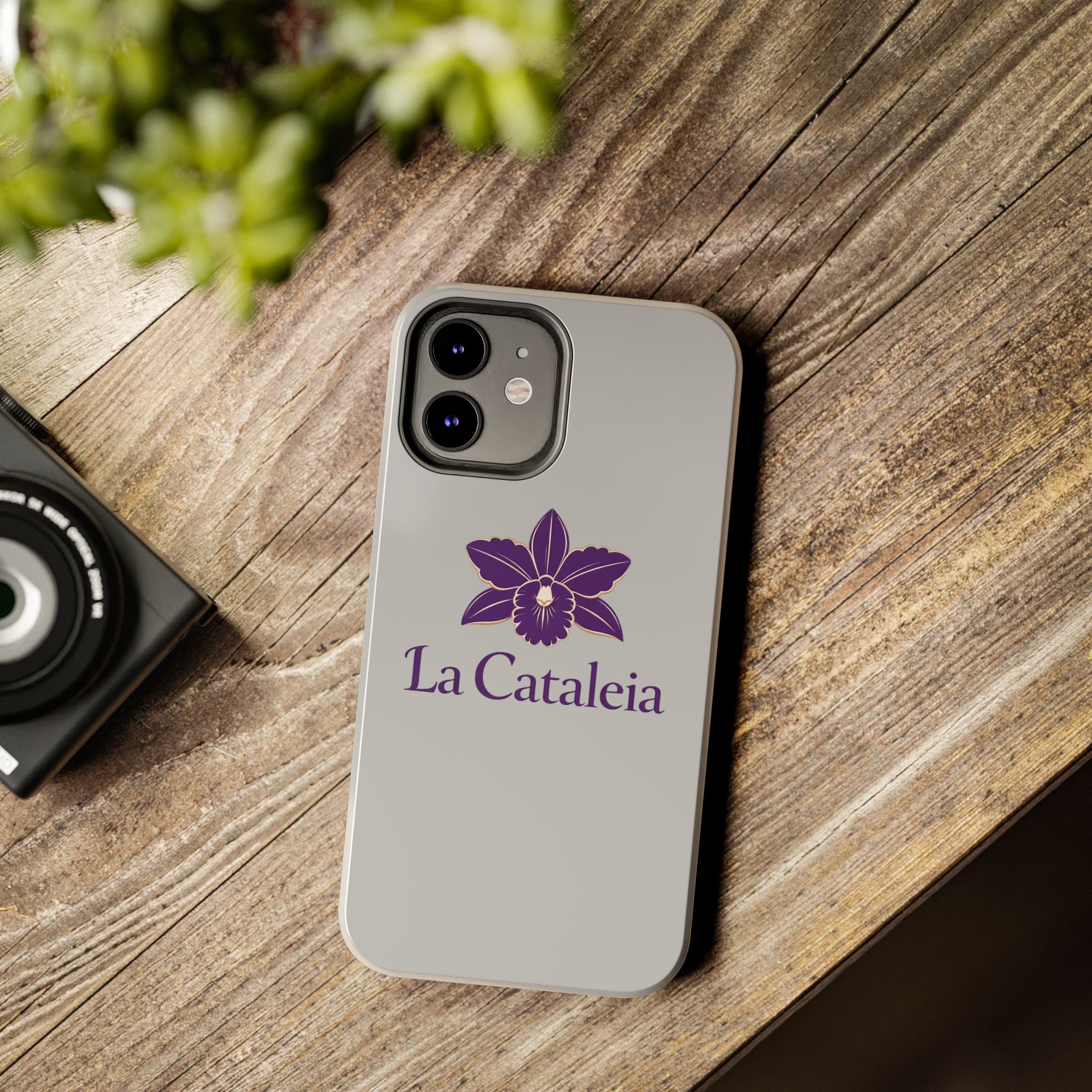La Cataleia Orchid Tough Phone Case - Protective Floral Phone Cover
