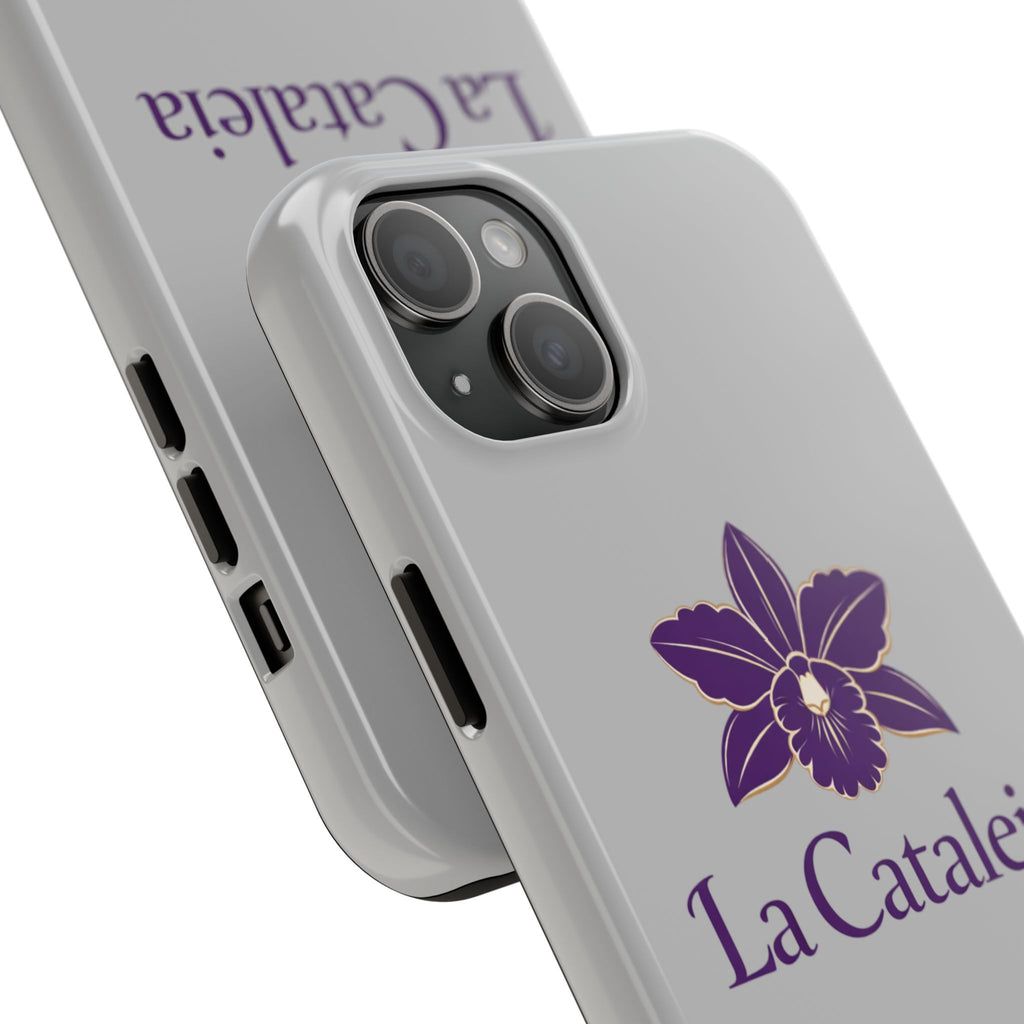 La Cataleia Orchid Tough Phone Case - Protective Floral Phone Cover