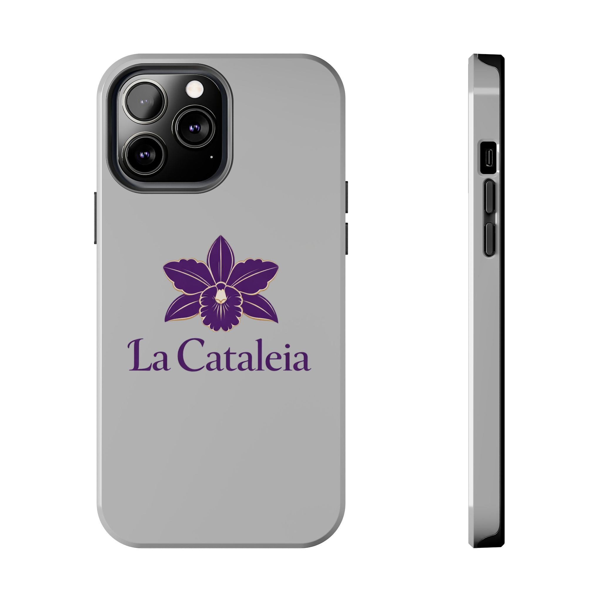 La Cataleia Orchid Tough Phone Case - Protective Floral Phone Cover