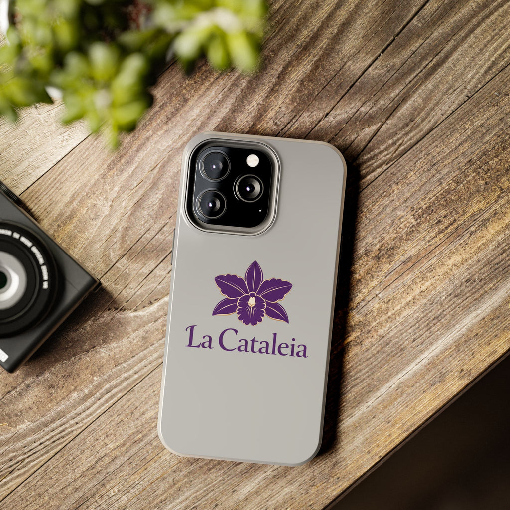 La Cataleia Orchid Tough Phone Case - Protective Floral Phone Cover