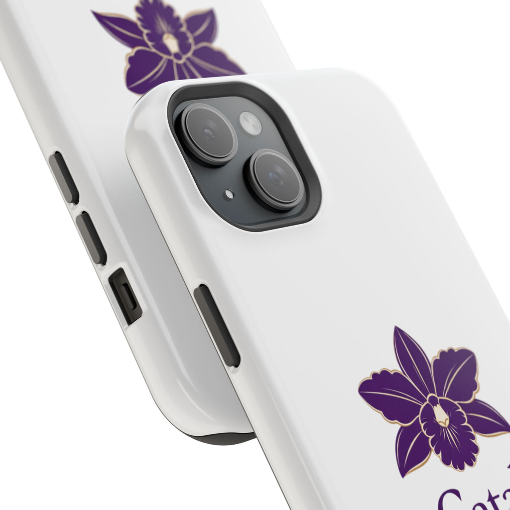 Phone Case — La Cataleia Purple Orchid Magnetic Impact-Resistant Case