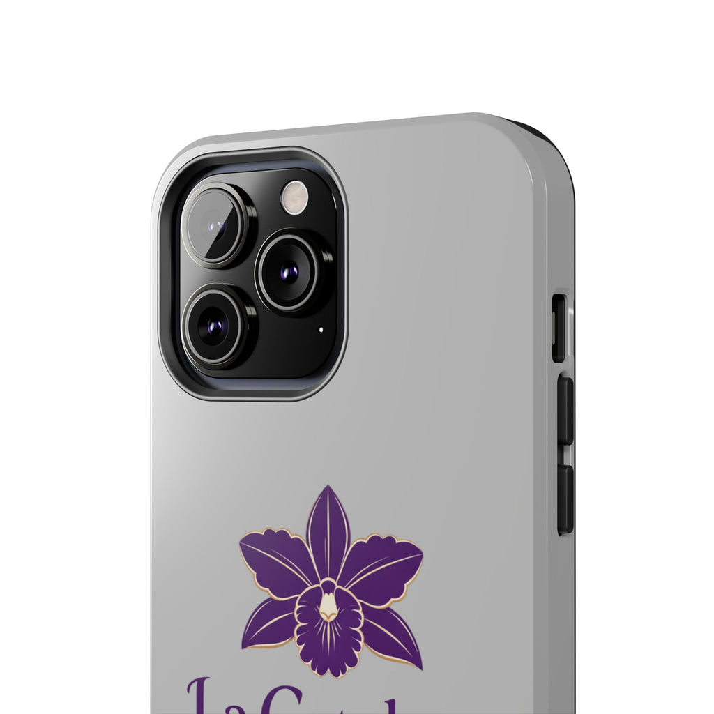 La Cataleia Orchid Tough Phone Case - Protective Floral Phone Cover