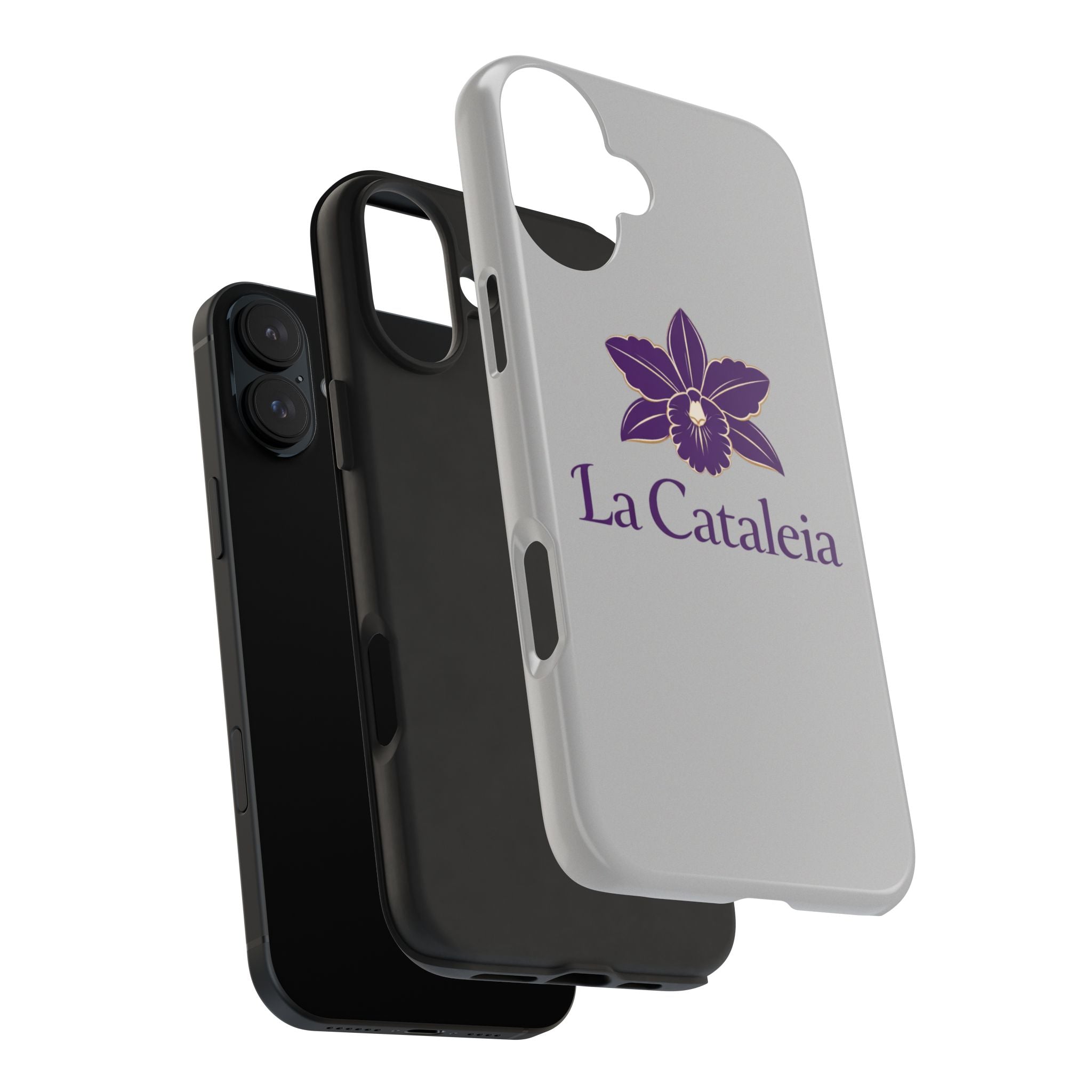 La Cataleia Orchid Tough Phone Case - Protective Floral Phone Cover