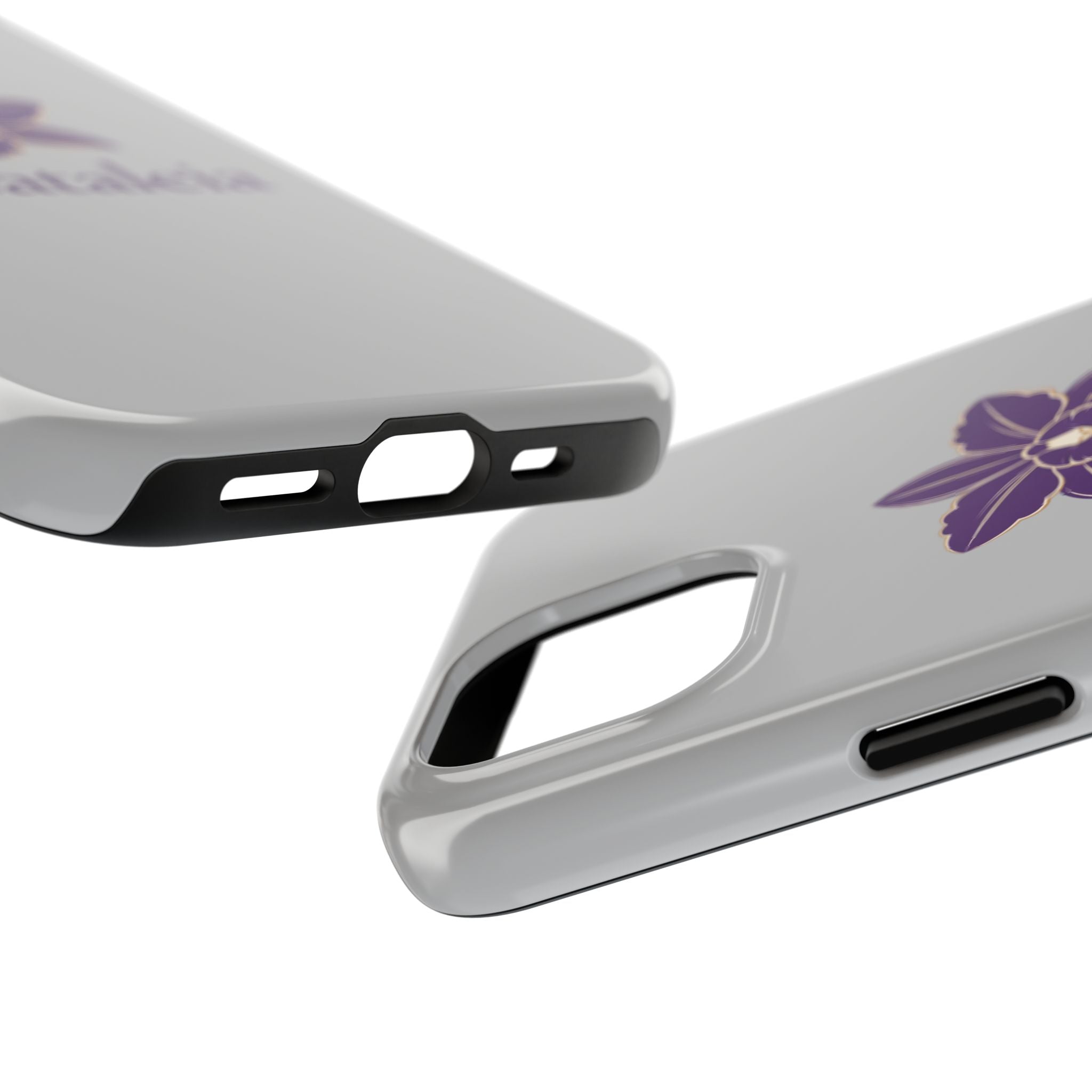 La Cataleia Orchid Tough Phone Case - Protective Floral Phone Cover