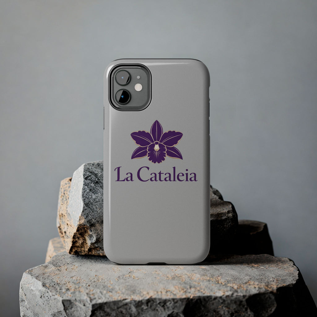 La Cataleia Orchid Tough Phone Case - Protective Floral Phone Cover