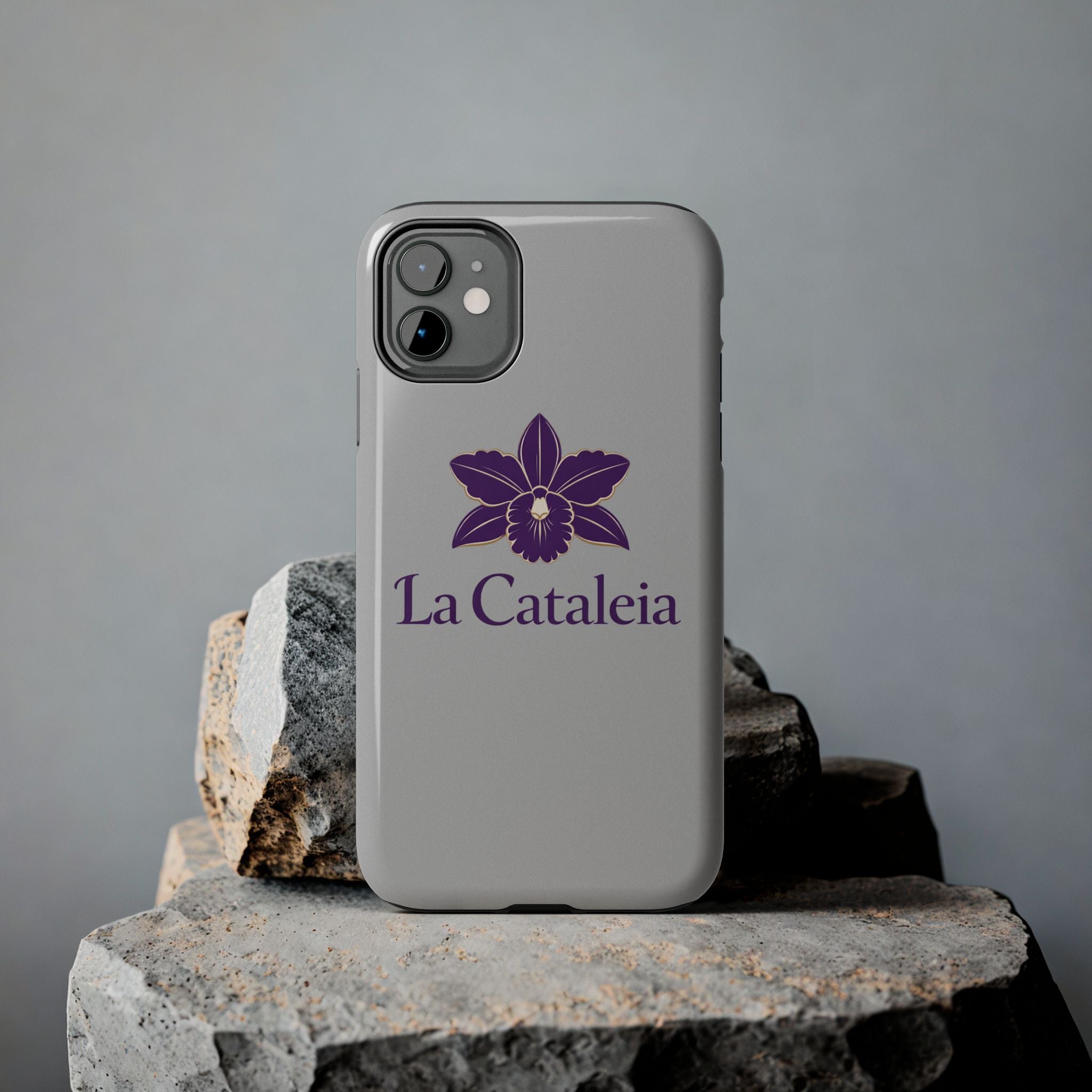 La Cataleia Orchid Tough Phone Case - Protective Floral Phone Cover