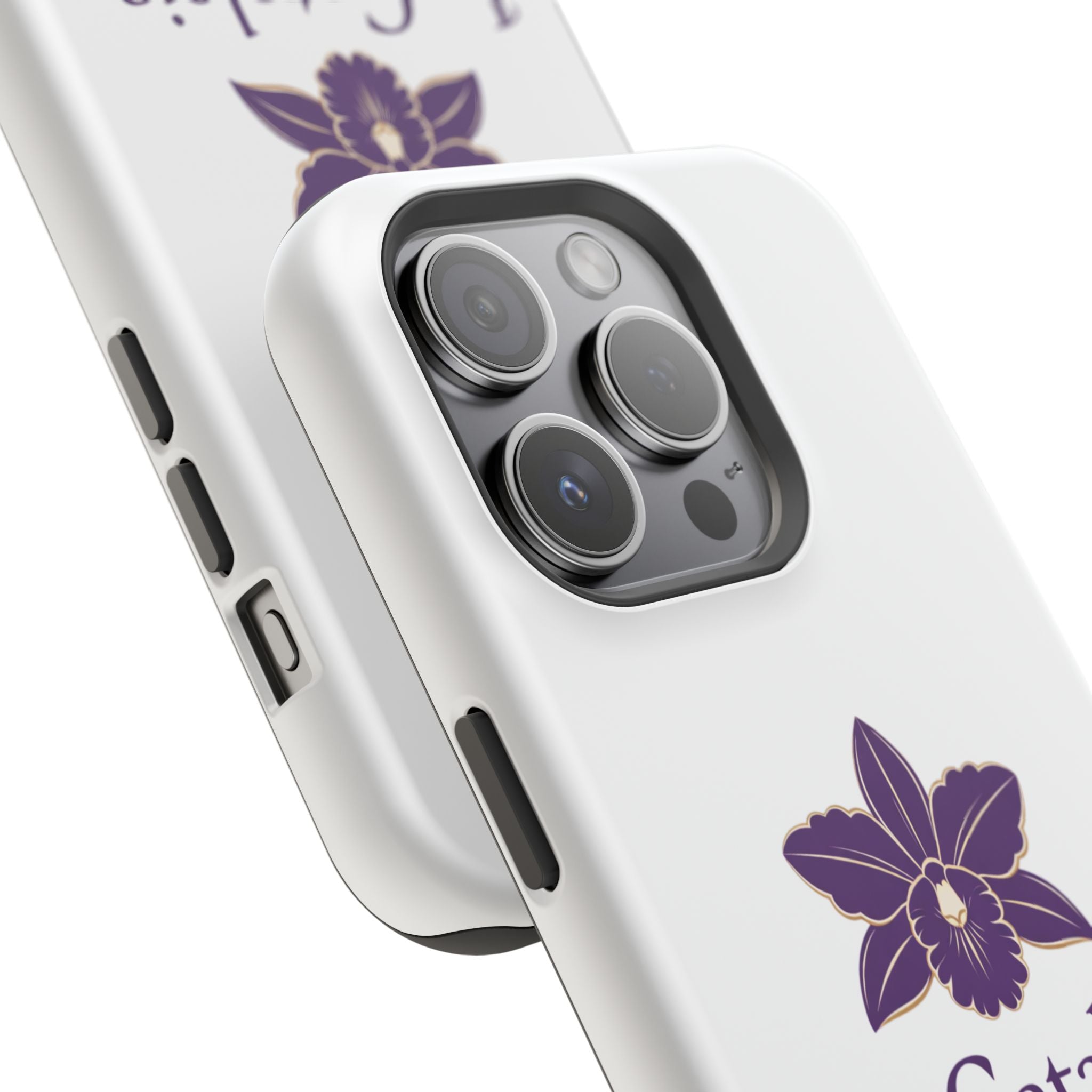 Phone Case — La Cataleia Purple Orchid Magnetic Impact-Resistant Case