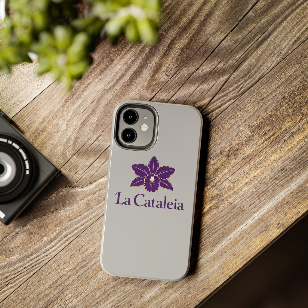 La Cataleia Orchid Tough Phone Case - Protective Floral Phone Cover