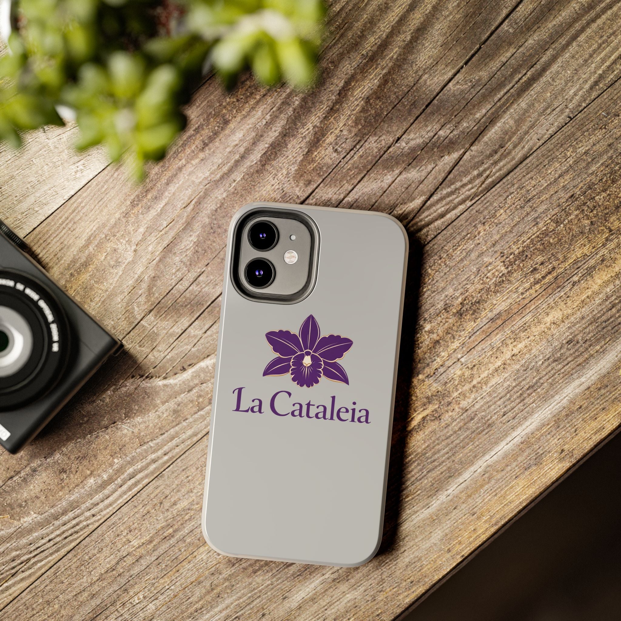 La Cataleia Orchid Tough Phone Case - Protective Floral Phone Cover