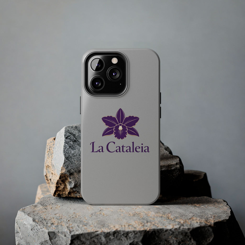 La Cataleia Orchid Tough Phone Case - Protective Floral Phone Cover