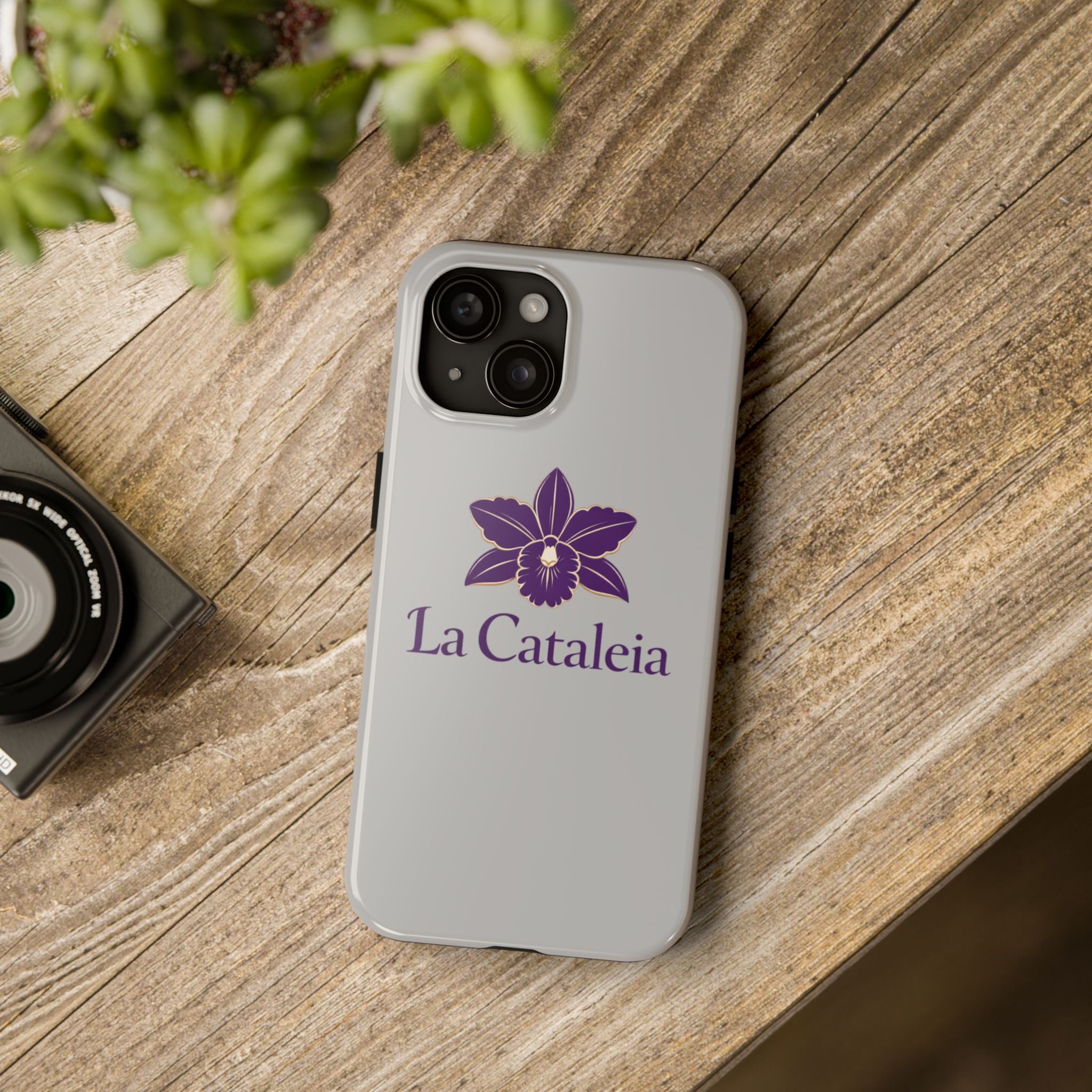 La Cataleia Orchid Tough Phone Case - Protective Floral Phone Cover