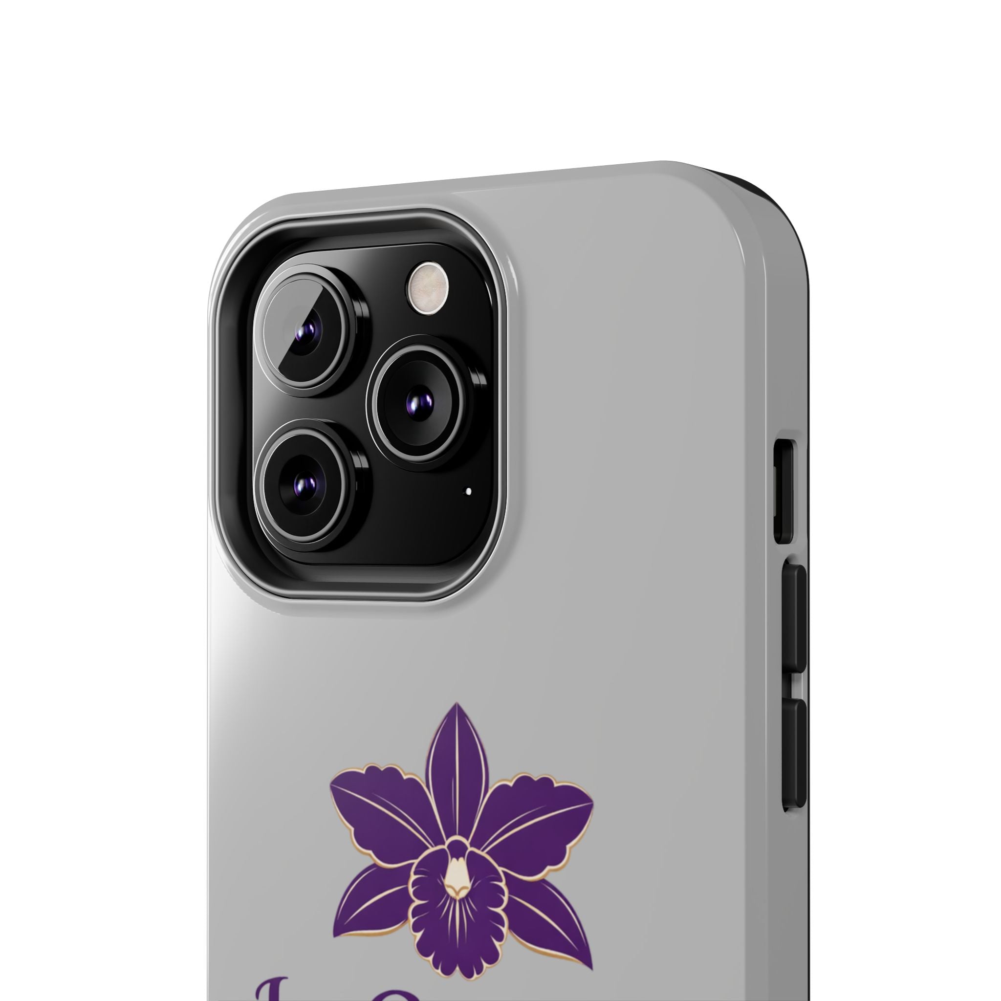 La Cataleia Orchid Tough Phone Case - Protective Floral Phone Cover