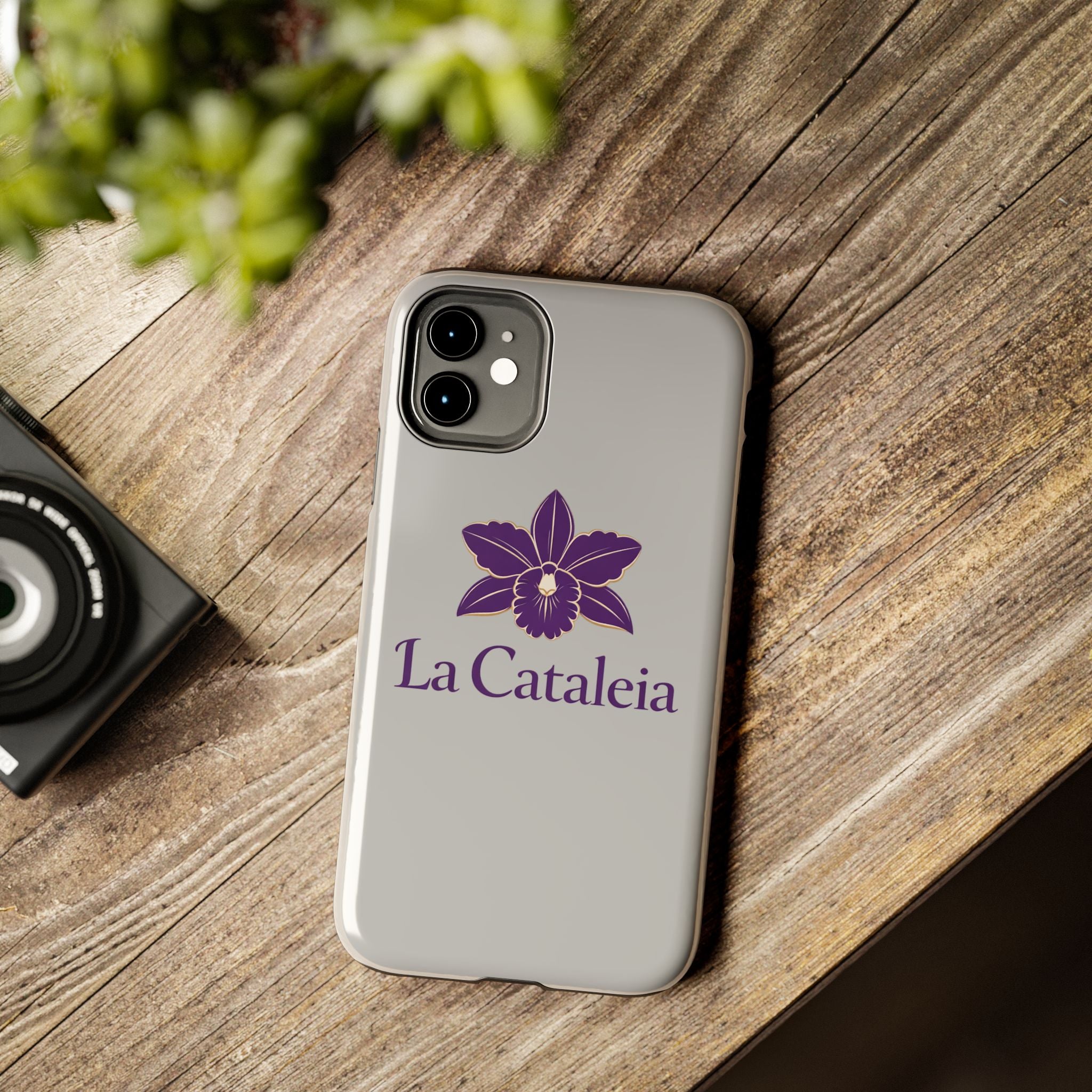 La Cataleia Orchid Tough Phone Case - Protective Floral Phone Cover