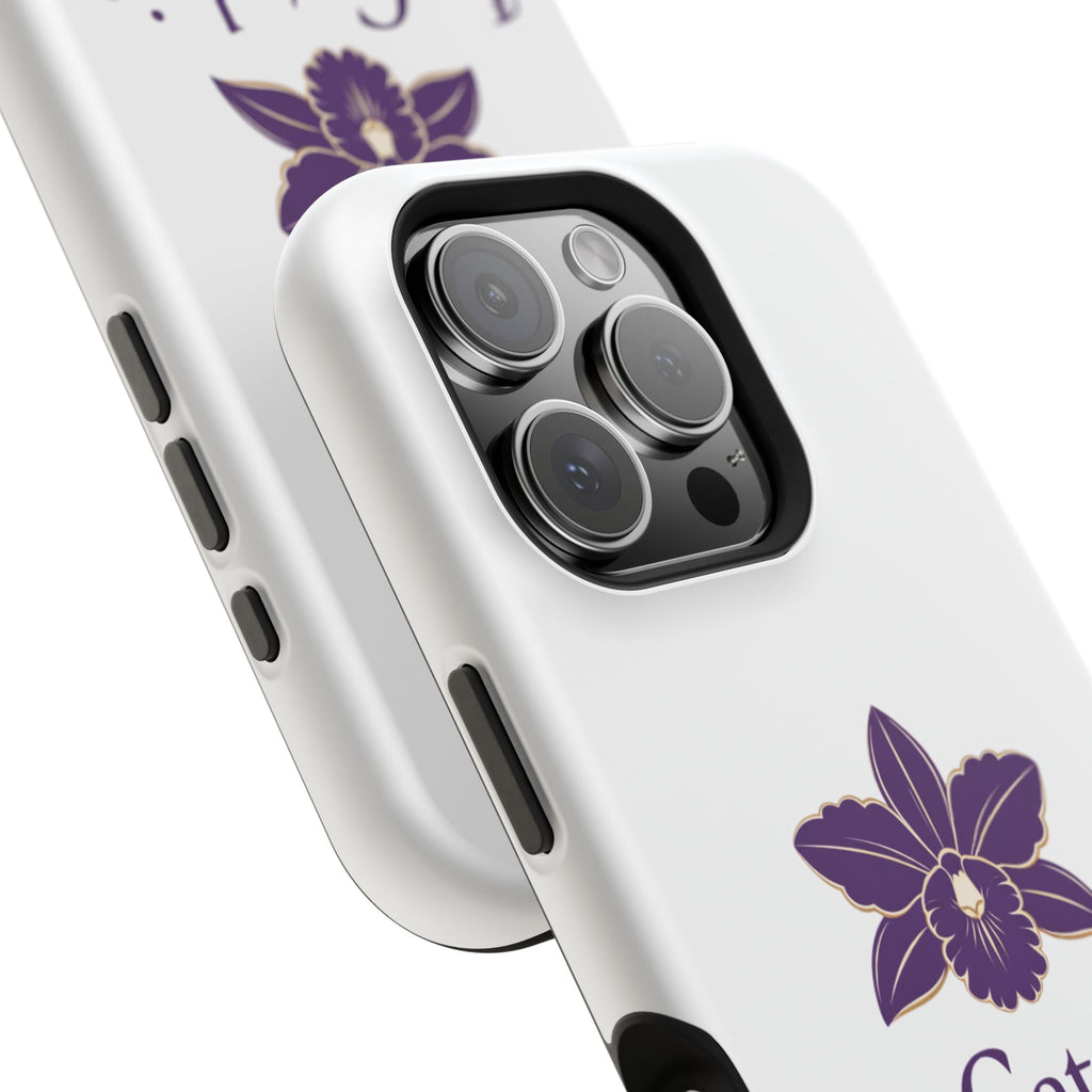 Phone Case — La Cataleia Purple Orchid Magnetic Impact-Resistant Case