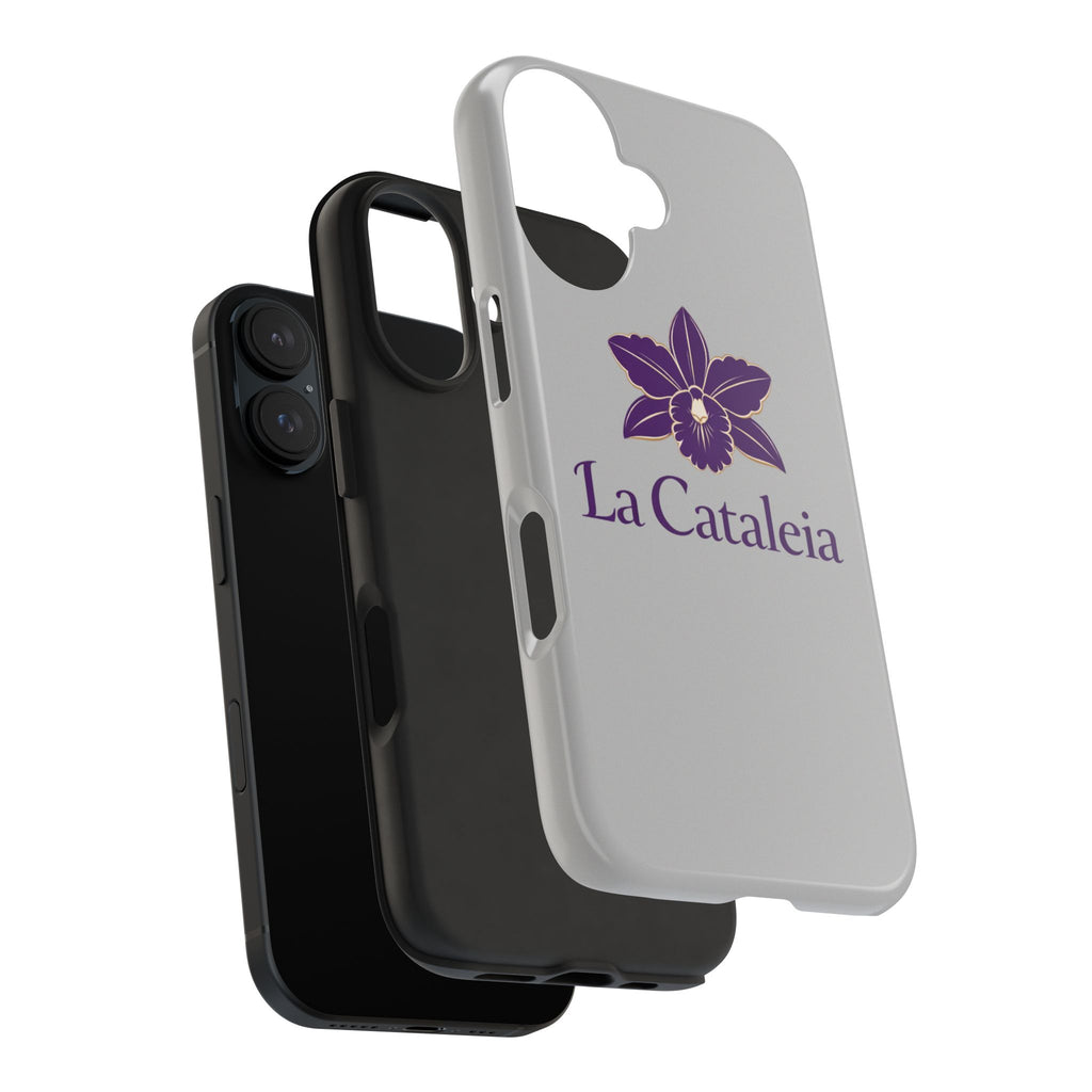 La Cataleia Orchid Tough Phone Case - Protective Floral Phone Cover