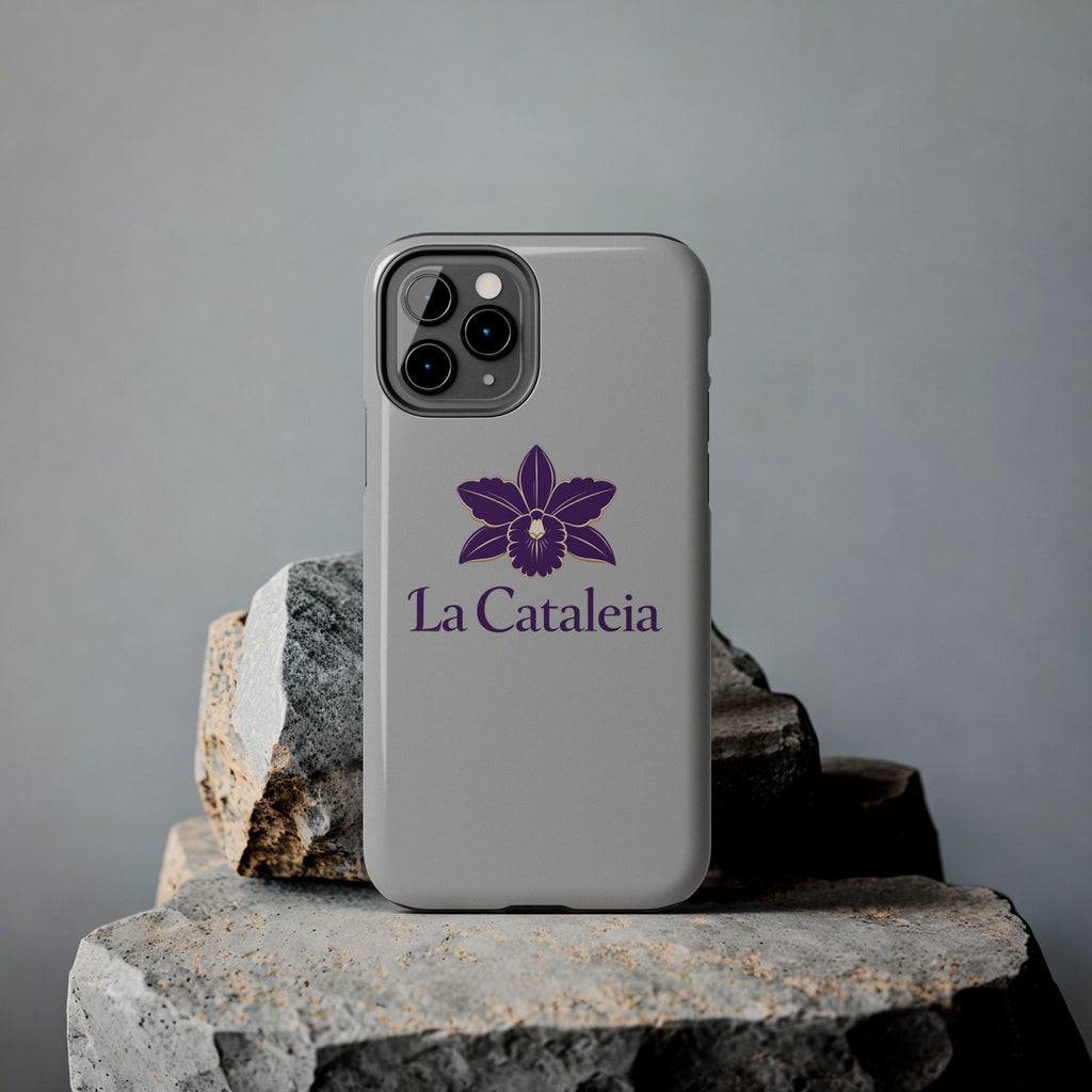 La Cataleia Orchid Tough Phone Case - Protective Floral Phone Cover