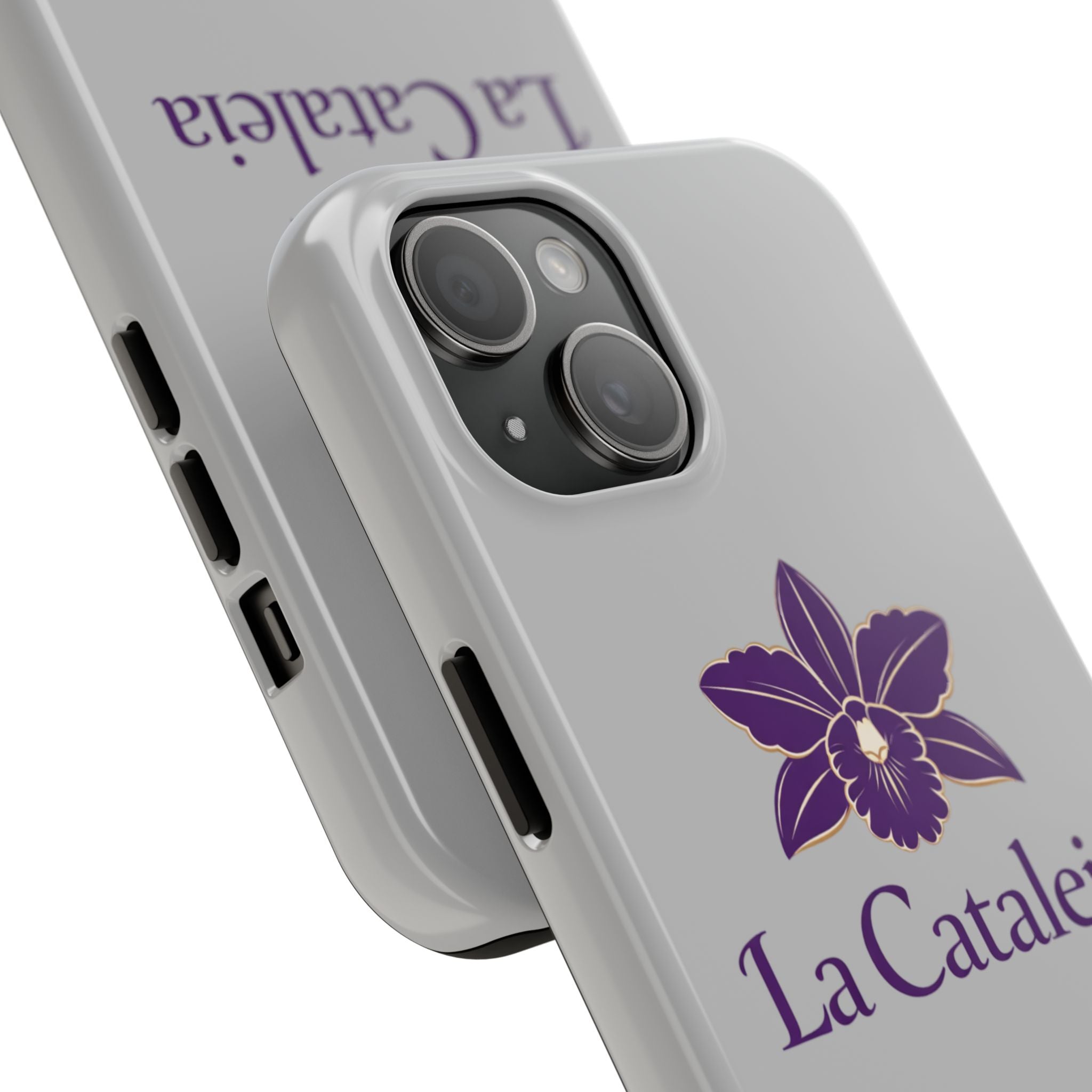 La Cataleia Orchid Tough Phone Case - Protective Floral Phone Cover
