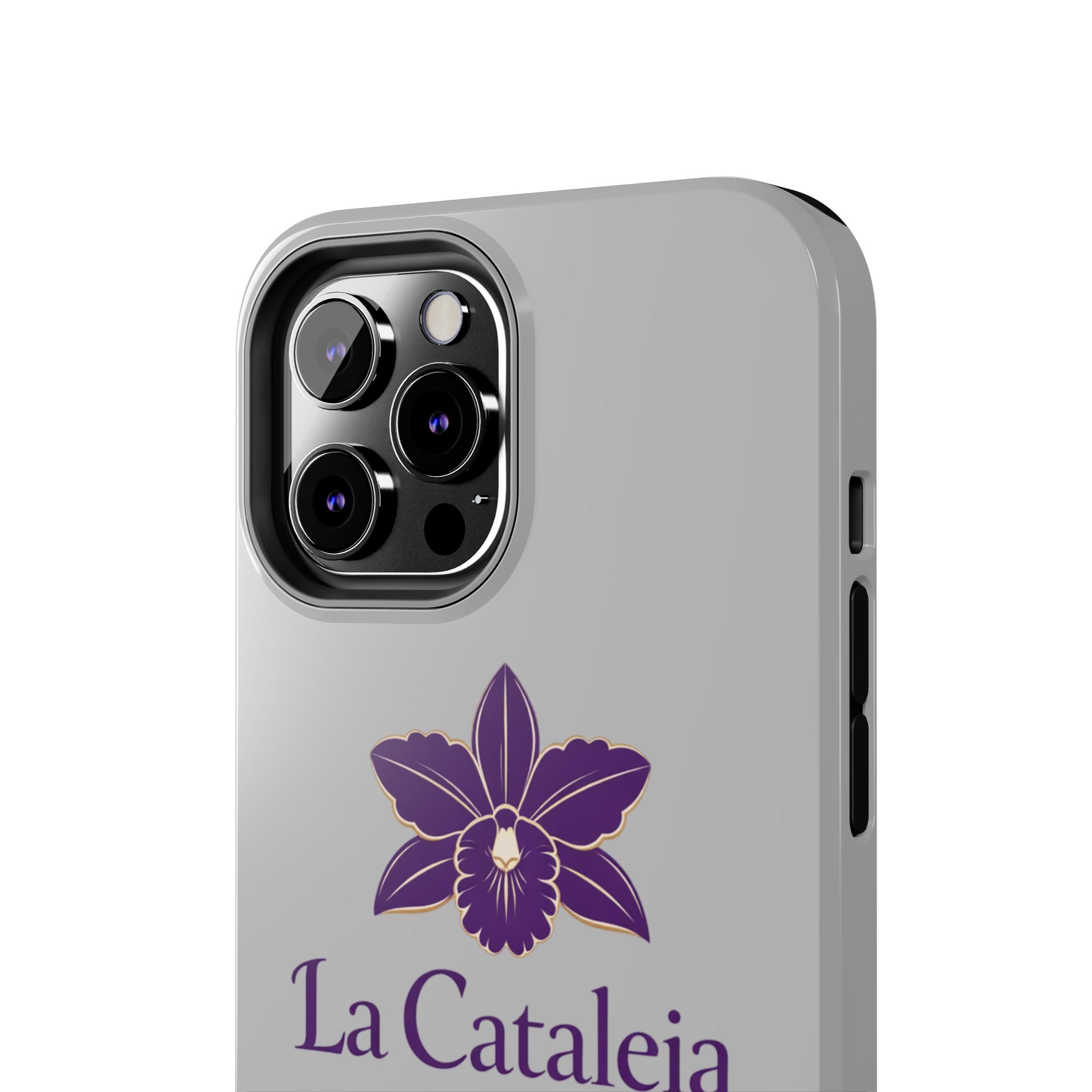 La Cataleia Orchid Tough Phone Case - Protective Floral Phone Cover