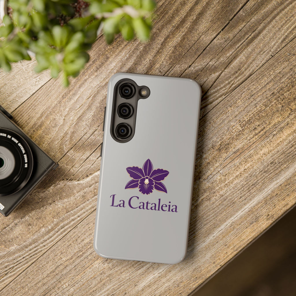 La Cataleia Orchid Tough Phone Case - Protective Floral Phone Cover