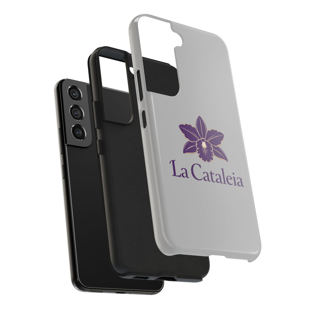 La Cataleia Orchid Tough Phone Case - Protective Floral Phone Cover