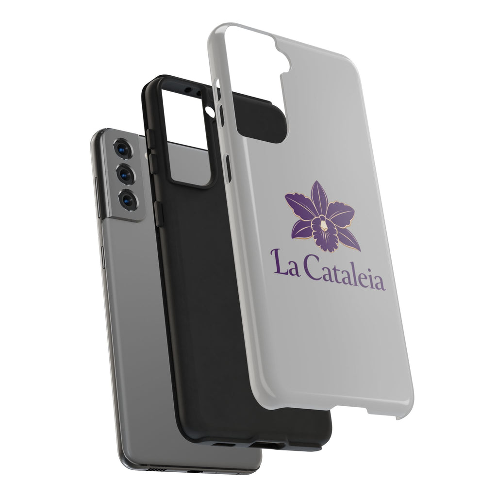 La Cataleia Orchid Tough Phone Case - Protective Floral Phone Cover