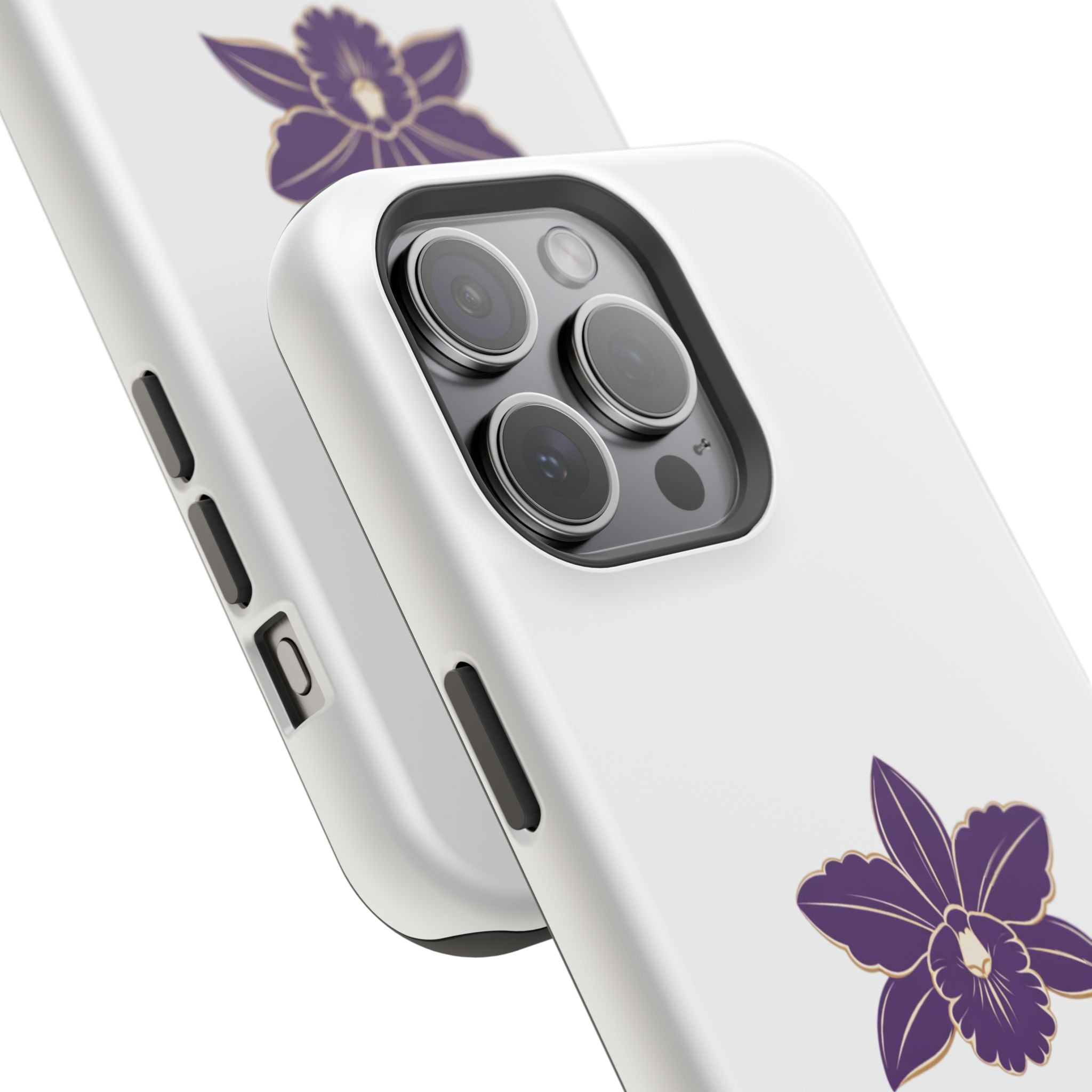 Phone Case — La Cataleia Purple Orchid Magnetic Impact-Resistant Case