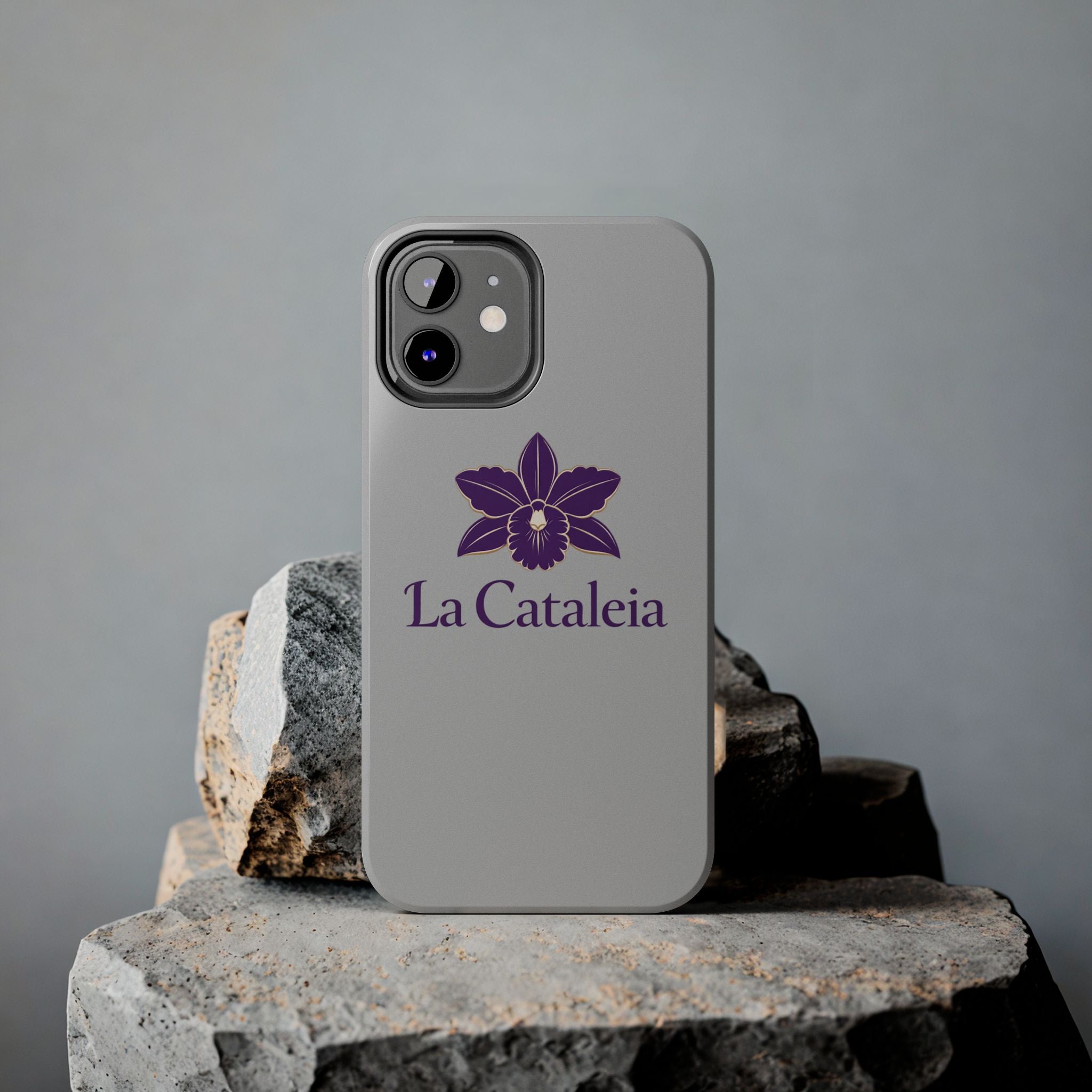 La Cataleia Orchid Tough Phone Case - Protective Floral Phone Cover