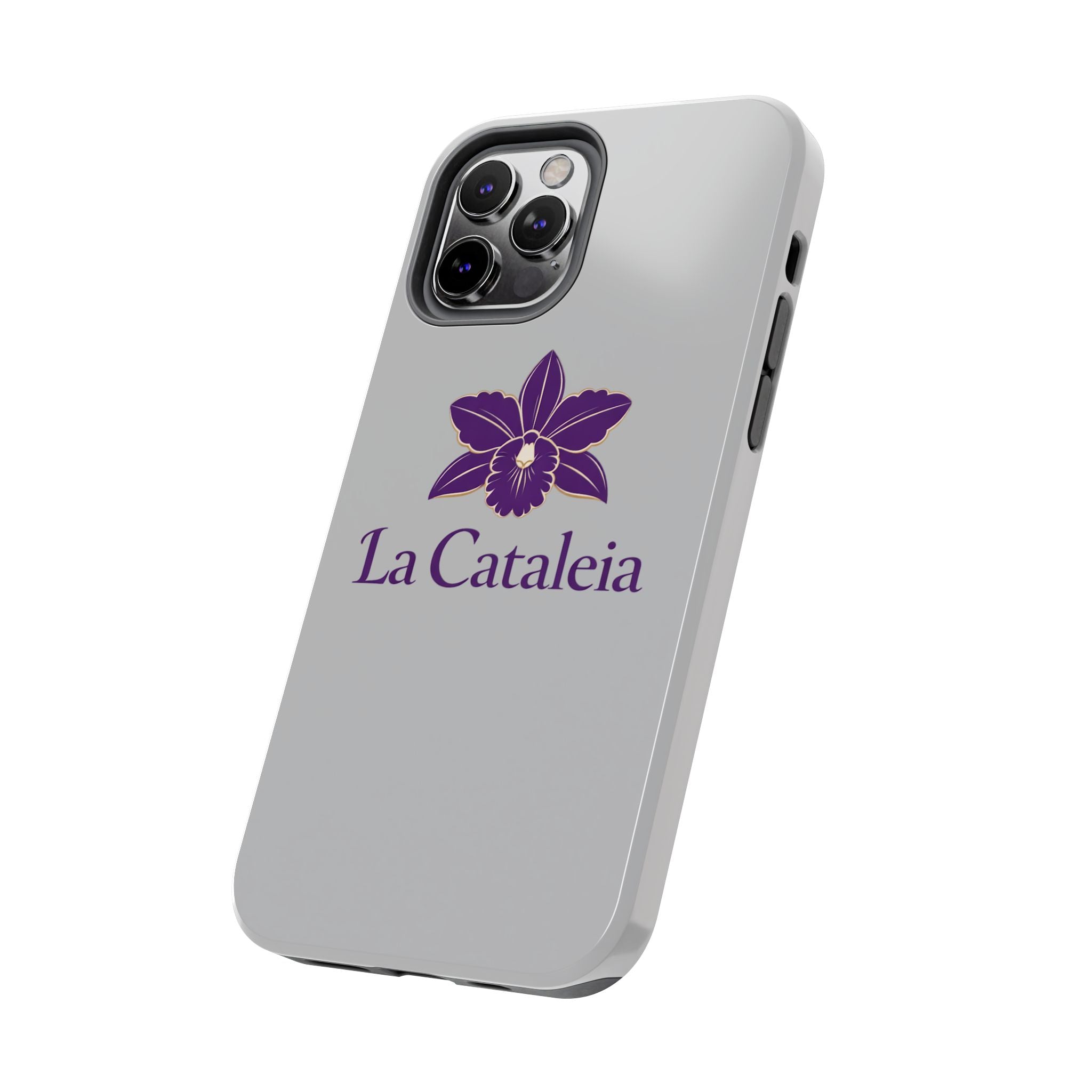 La Cataleia Orchid Tough Phone Case - Protective Floral Phone Cover