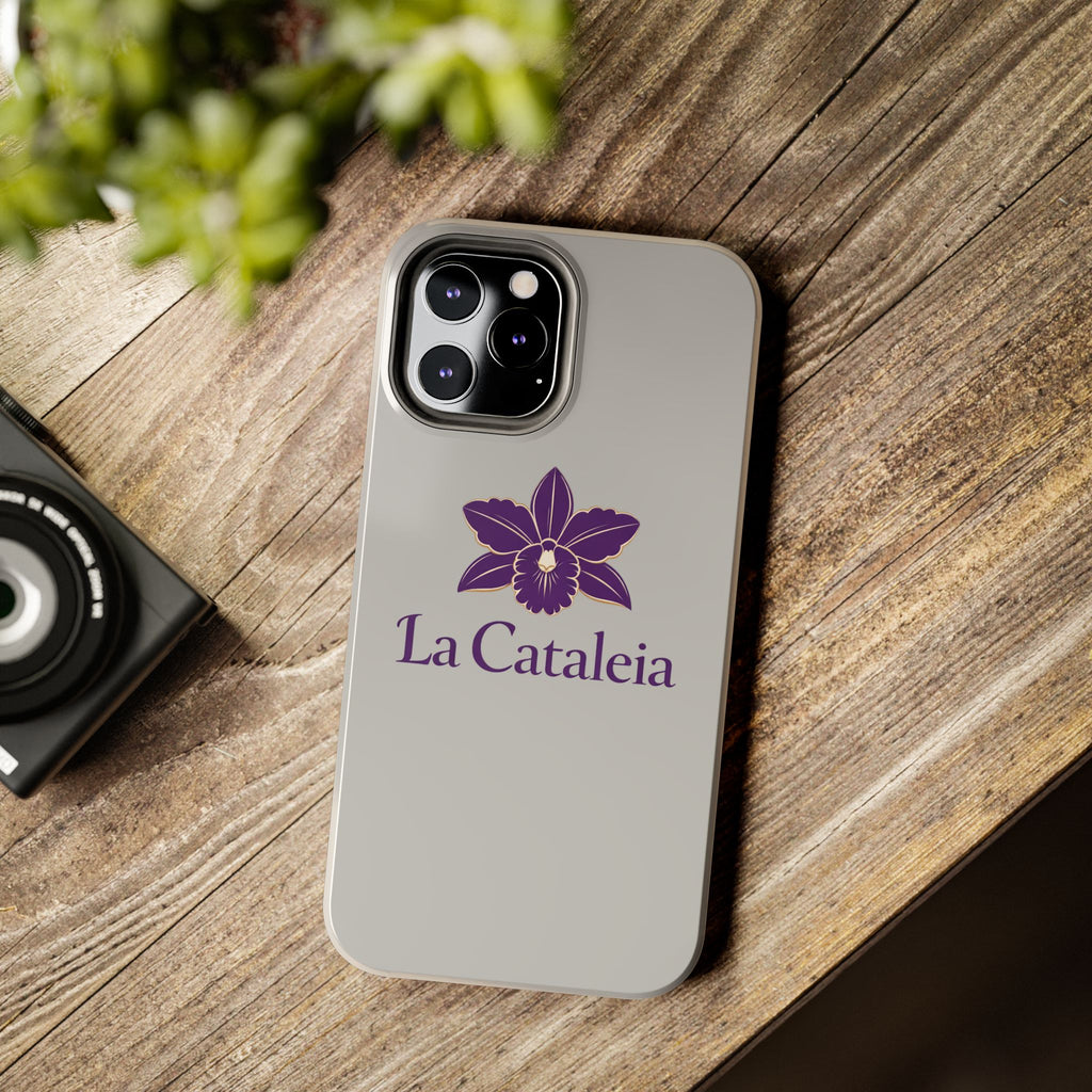 La Cataleia Orchid Tough Phone Case - Protective Floral Phone Cover