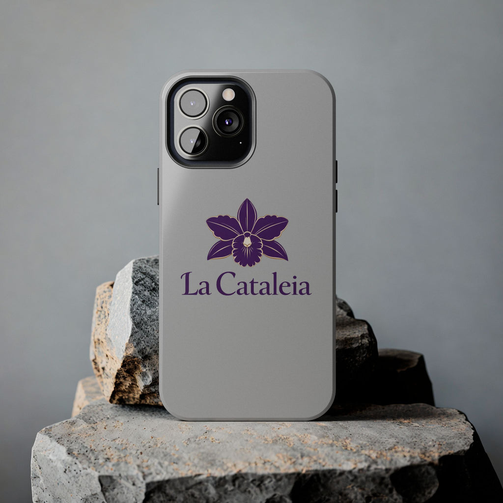 La Cataleia Orchid Tough Phone Case - Protective Floral Phone Cover