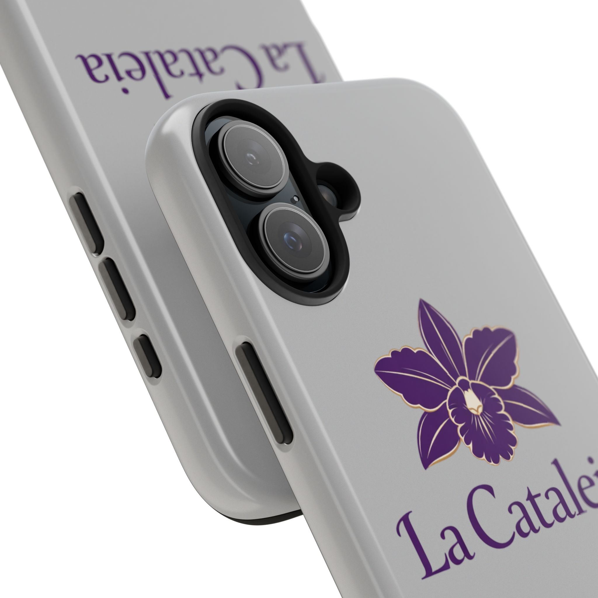 La Cataleia Orchid Tough Phone Case - Protective Floral Phone Cover